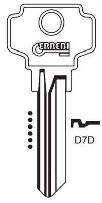 EBAUCHE DE CLE PLATE