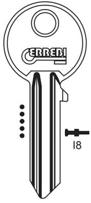 EBAUCHE DE CLE PLATE