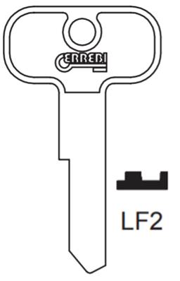 EBAUCHE DE CLE PLATE