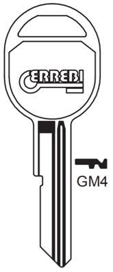 EBAUCHE DE CLE PLATE