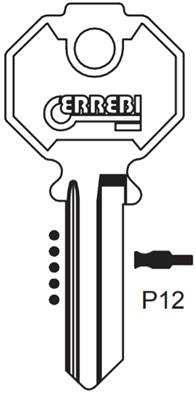 EBAUCHE DE CLE PLATE