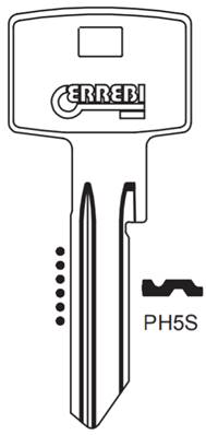 EBAUCHE DE CLE PLATE