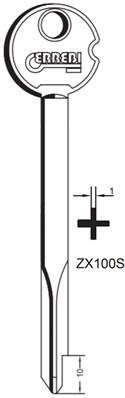 EBAUCHE DE CLE ZEISS CRUCIFORM