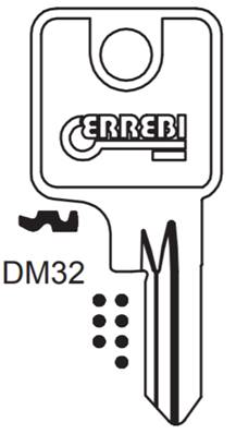 EBAUCHE DE CLE PLATE