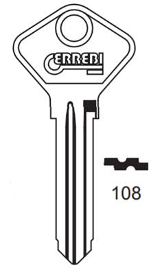 EBAUCHE DE CLE PLATE