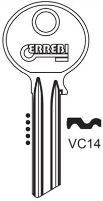 EBAUCHE DE CLE PLATE