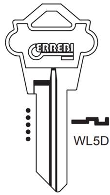 EBAUCHE DE CLE PLATE