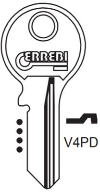 EBAUCHE DE CLE PLATE