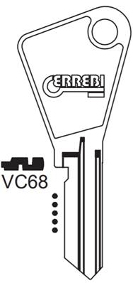 EBAUCHE DE CLE PLATE SPECIALE