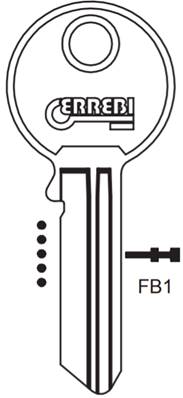 EBAUCHE DE CLE PLATE