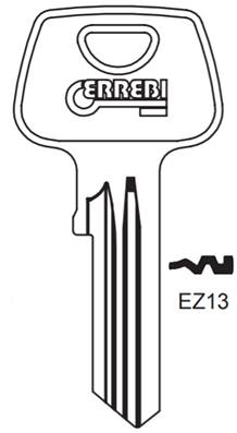 EBAUCHE DE CLE PLATE