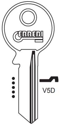 EBAUCHE DE CLE PLATE