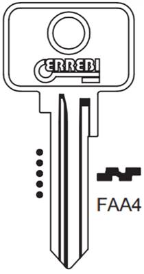 EBAUCHE DE CLE PLATE