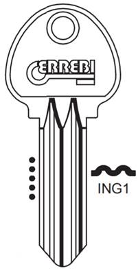 EBAUCHE DE CLE PLATE