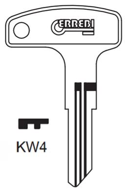 EBAUCHE DE CLE PLATE