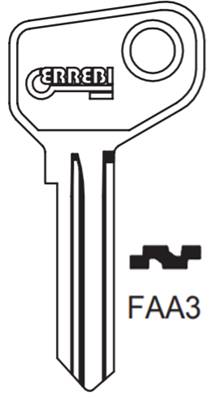 EBAUCHE DE CLE PLATE