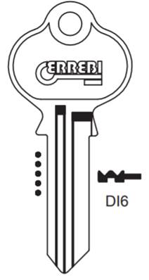 EBAUCHE DE CLE PLATE