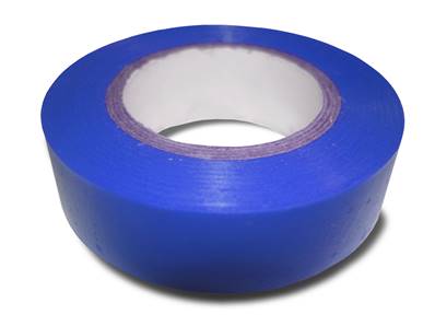 RUBAN ISOLANT PVC 19MMX20M BLEU