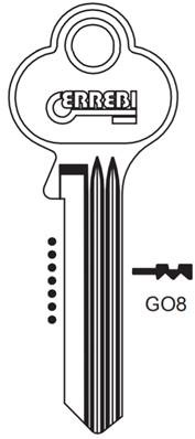 EBAUCHE DE CLE PLATE