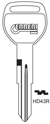 EBAUCHE DE CLE PLATE