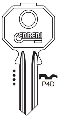 EBAUCHE DE CLE PLATE