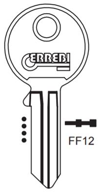 EBAUCHE DE CLE PLATE