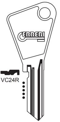 EBAUCHE DE CLE PLATE