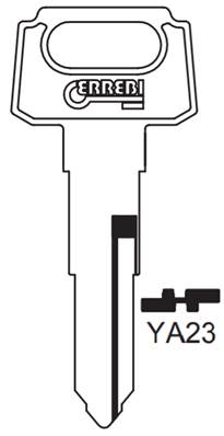 EBAUCHE DE CLE PLATE